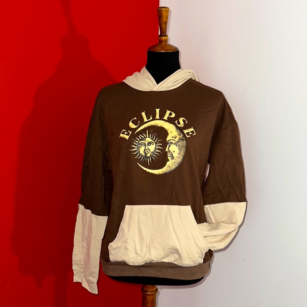 SHEIN sweatshirt “Eclipse” two toned